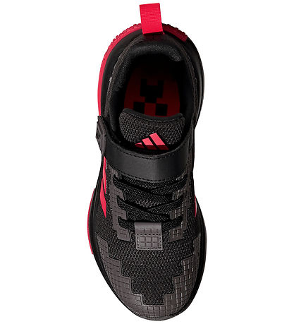adidas Performance Sko - Minecraft Pro EL C - Cblack/Lucred/Gres
