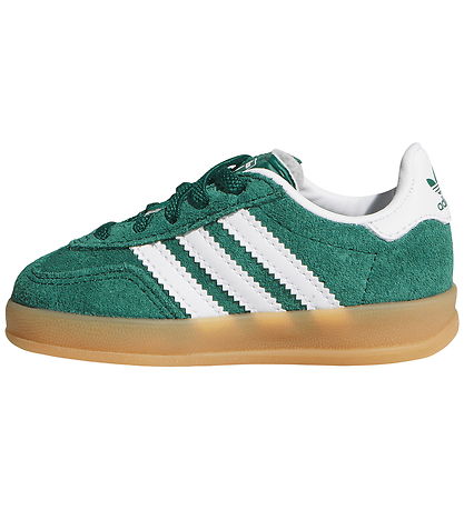 adidas Originals Sko - Gazelle Indoor CF E - Cgreen/Ftwwht/Gum2