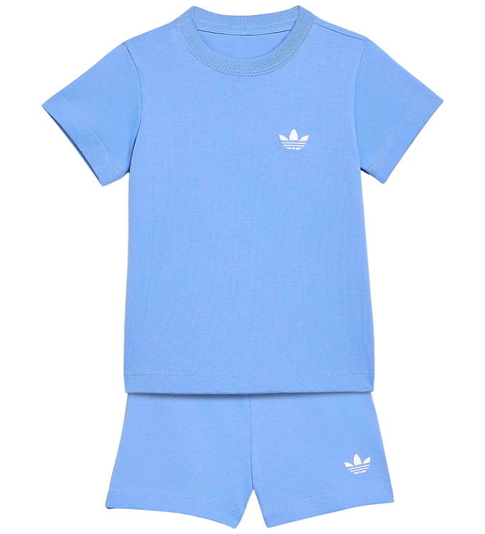 adidas Originals Shortssæt - Shorts/T-shirt - Blue Fusion