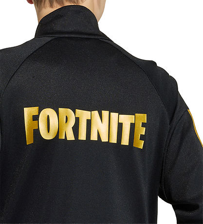 adidas Performance Cardigan - J Fortnite TT - Black/Goldmt