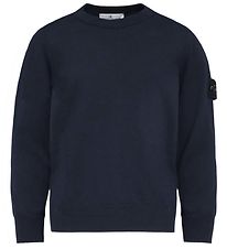 Stone Island Sweatshirt - Crew - Navy Blue