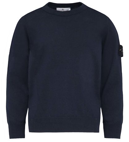 Stone Island Bluse - Strik - Navy blue