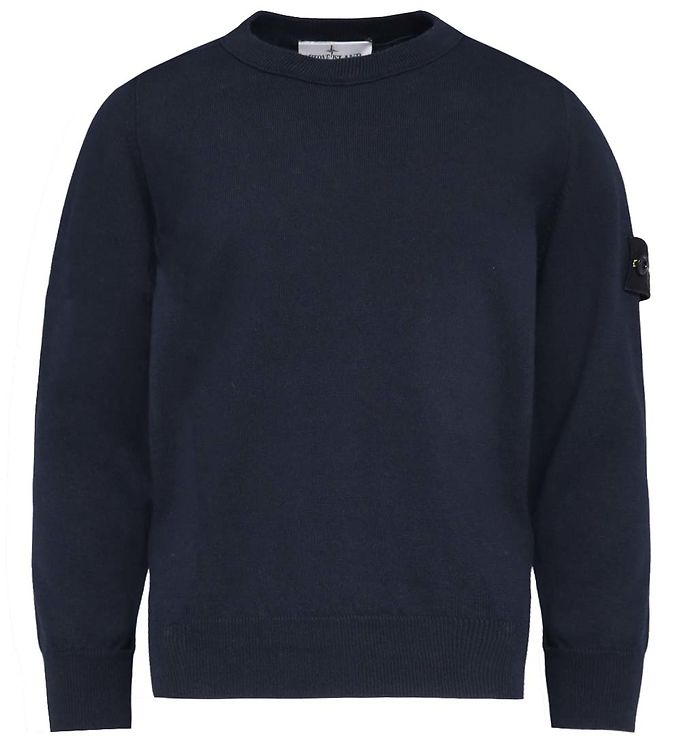 Stone Island Bluse - Strik - Navy blue