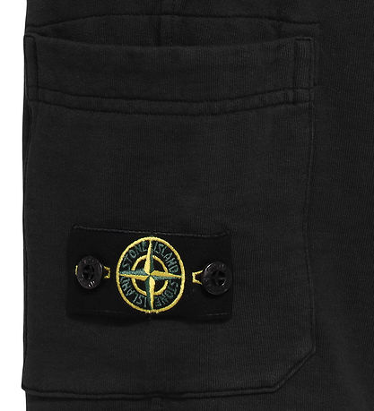 Stone Island Sweatshorts - Black