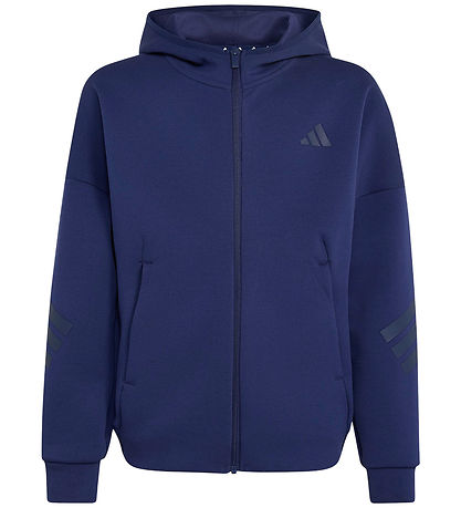 adidas Performance Cardigan - J FI 3S FZ - Dkblue/Nindig