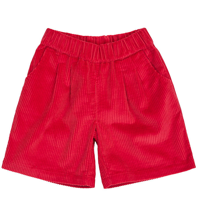 Jam Generation Shorts - Fløjl - Crimson