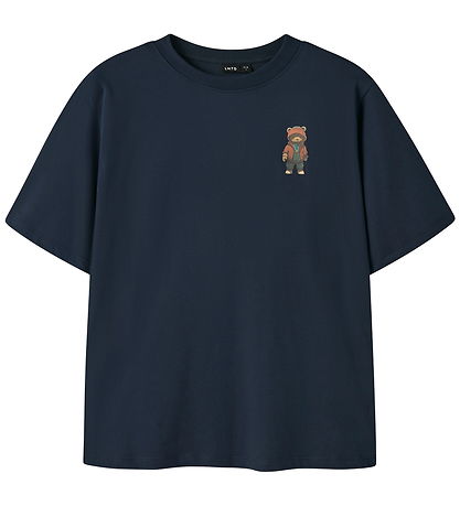 LMTD T-shirt - NlmFamse - Navy Blazer