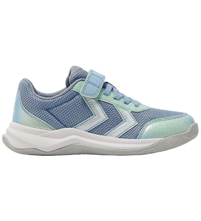 Hummel Indendørssko - MultiPlay Flex VC 2.0 JR - Dusty Blue