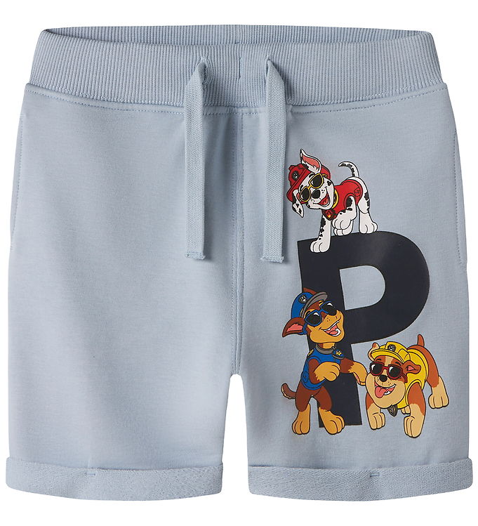 Name It Sweatshorts - NmmMir - Paw Patrol - Blue Fog
