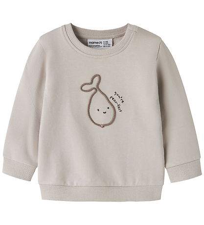 Name It Sweatshirt - NbnOperry - Chateau Gray