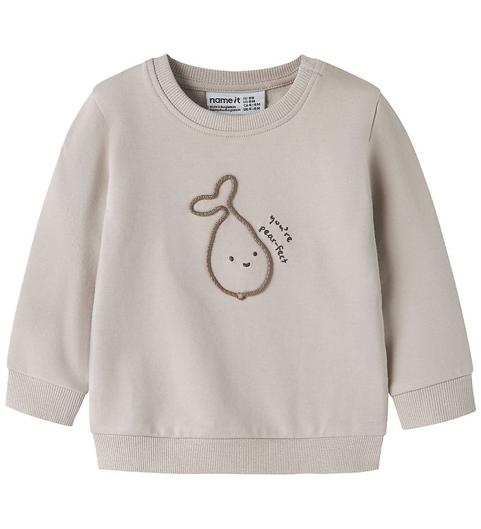 Name It Sweatshirt - NbnOperry - Chateau Gray