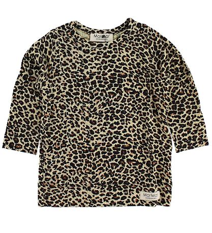 Blouse MarMar - Marron Imprimé léopard Blouse MarMar - Marron Imprimé léopard