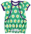 Freds World Kleid - Grün/Lila m. Margeriten Freds World Kleid - Grün/Lila m. Margeriten