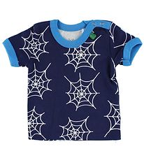 Freds World T-shirt - Navy w. Edderkoppespind Freds World T-shirt - Navy w. Edderkoppespind