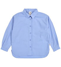 Müsli Bluse - Poplin - Shell Blue