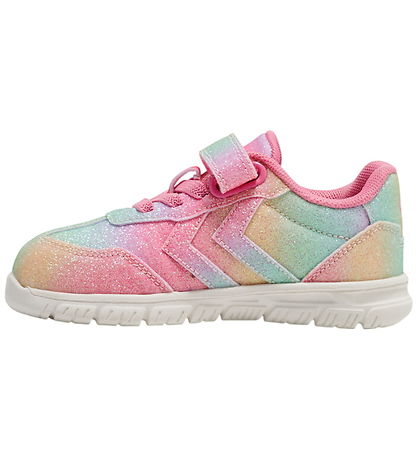 Hummel Sko - Crosslite Glitter Infant - Multi Colour Red/Yellow/