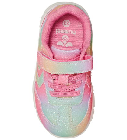 Hummel Sko - Crosslite Glitter Infant - Multi Colour Red/Yellow/