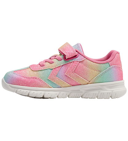 Hummel Sko - Crosslite Glitter 2.0 JR - Multi Colour Red/Yellow/