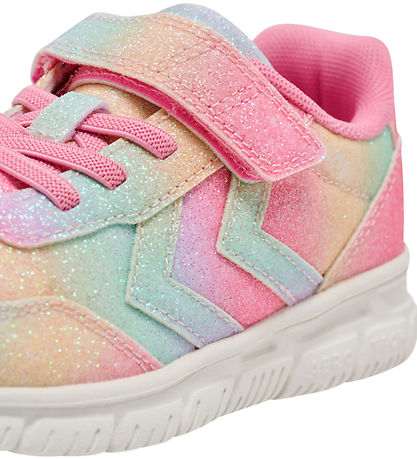 Hummel Sko - Crosslite Glitter 2.0 JR - Multi Colour Red/Yellow/