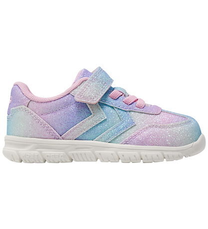 Hummel Sko - Crosslite Glitter 2.0 Infant - Multi Colour Pink/Pu