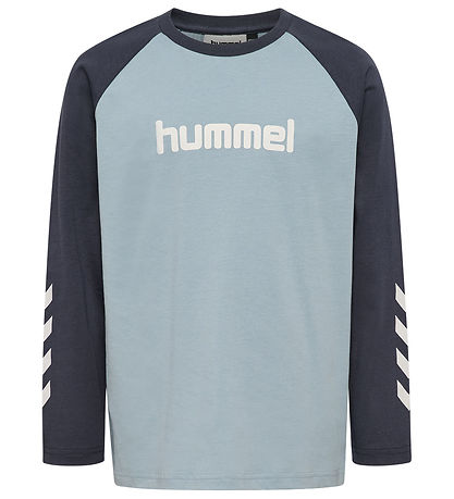 Hummel Bluse - HmlJr Logo - Dysty Blue