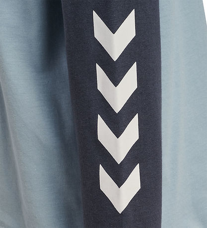 Hummel Bluse - HmlJr Logo - Dysty Blue