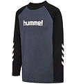 Hummel Bluse - HmlJR Logo - Ombre Blue