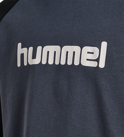 Hummel Bluse - HmlJR Logo - Ombre Blue