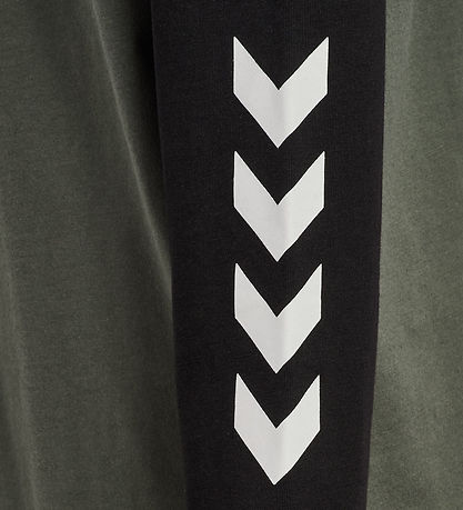 Hummel T-shirt - HmlJR Logo - Castor Gray