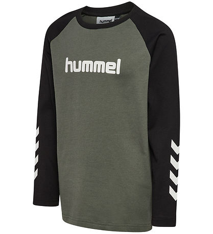 Hummel T-shirt - HmlJR Logo - Castor Gray