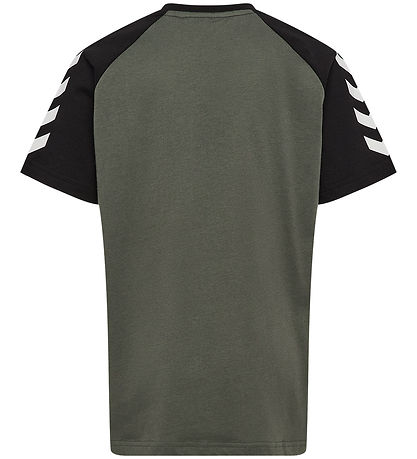 Hummel T-shirt - HmlJR Logo - Castor Gray