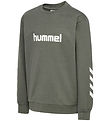 Hummel Sweatshirt - HmlJR Logo - Castor Grey