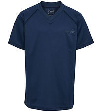 Hummel T-shirt - HmlJR Active - Dress Blues