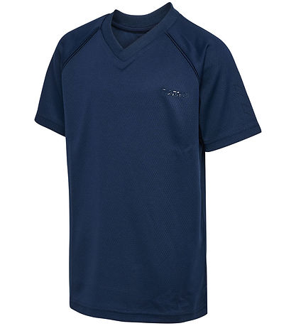 Hummel T-shirt - HmlJR Active - Dress Blues