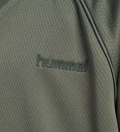 Hummel T-shirt - HmlJR Active - Castor Gray