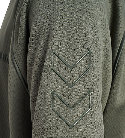 Hummel T-shirt - HmlJR Active - Castor Gray