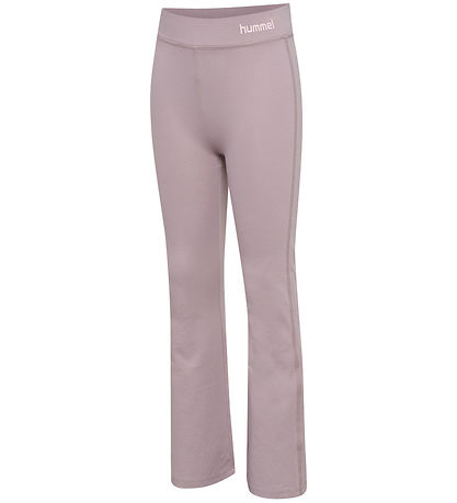 Hummel Leggings - HmlJR - High Rise Flared - Sea Fog