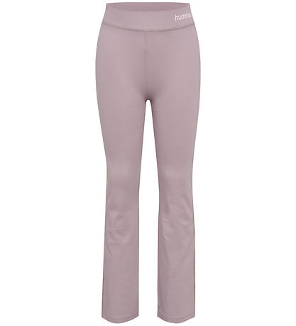 Hummel Leggings - HmlJR - High Rise Flared - Sea Fog