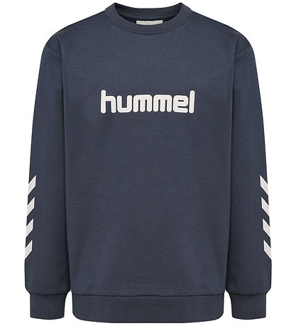 Hummel Sweatshirt - HmlJR Logo - Ombre Blue