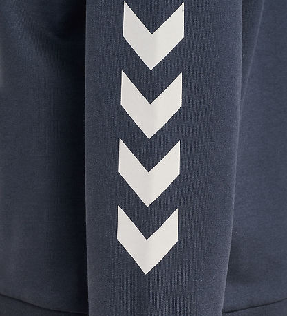 Hummel Sweatshirt - HmlJR Logo - Ombre Blue