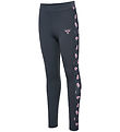 Hummel Leggings - HmlJR Gym - AOP - Ombre Blue