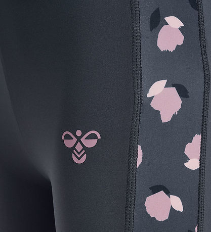 Hummel Leggings - HmlJR Gym - AOP - Ombre Blue