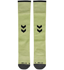 Hummel Fodboldstrømper - HmlJR Shimmer - Shadow Lime