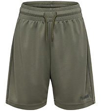 Hummel Shorts - HmlJR Active - Castor Gray