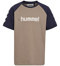 Hummel T-shirt - HmlJR - Vintage Khaki