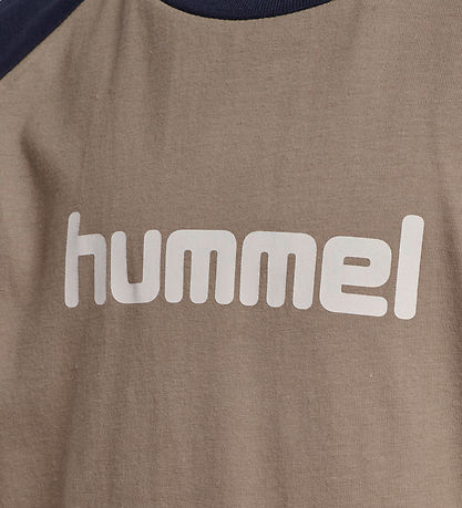 Hummel T-Shirt - HmlJR - Vintage Khaki