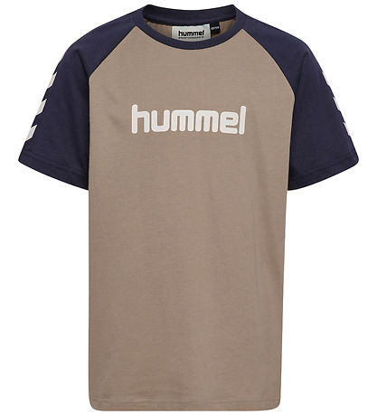 Hummel T-Shirt - HmlJR - Vintage Khaki