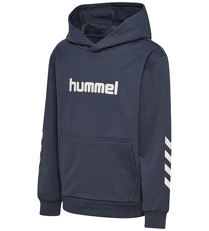 Hummel Hættetrøje - HmlJR - Ombre Blue