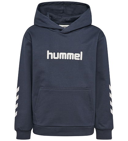 Hummel Hættetrøje - HmlJR - Ombre Blue