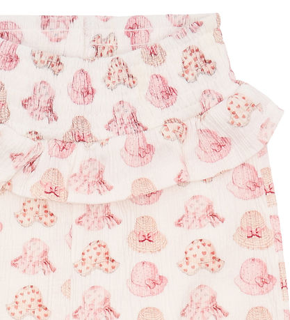 Hust and Claire Bukser - Rib - Trine - Ivory m. Hatte